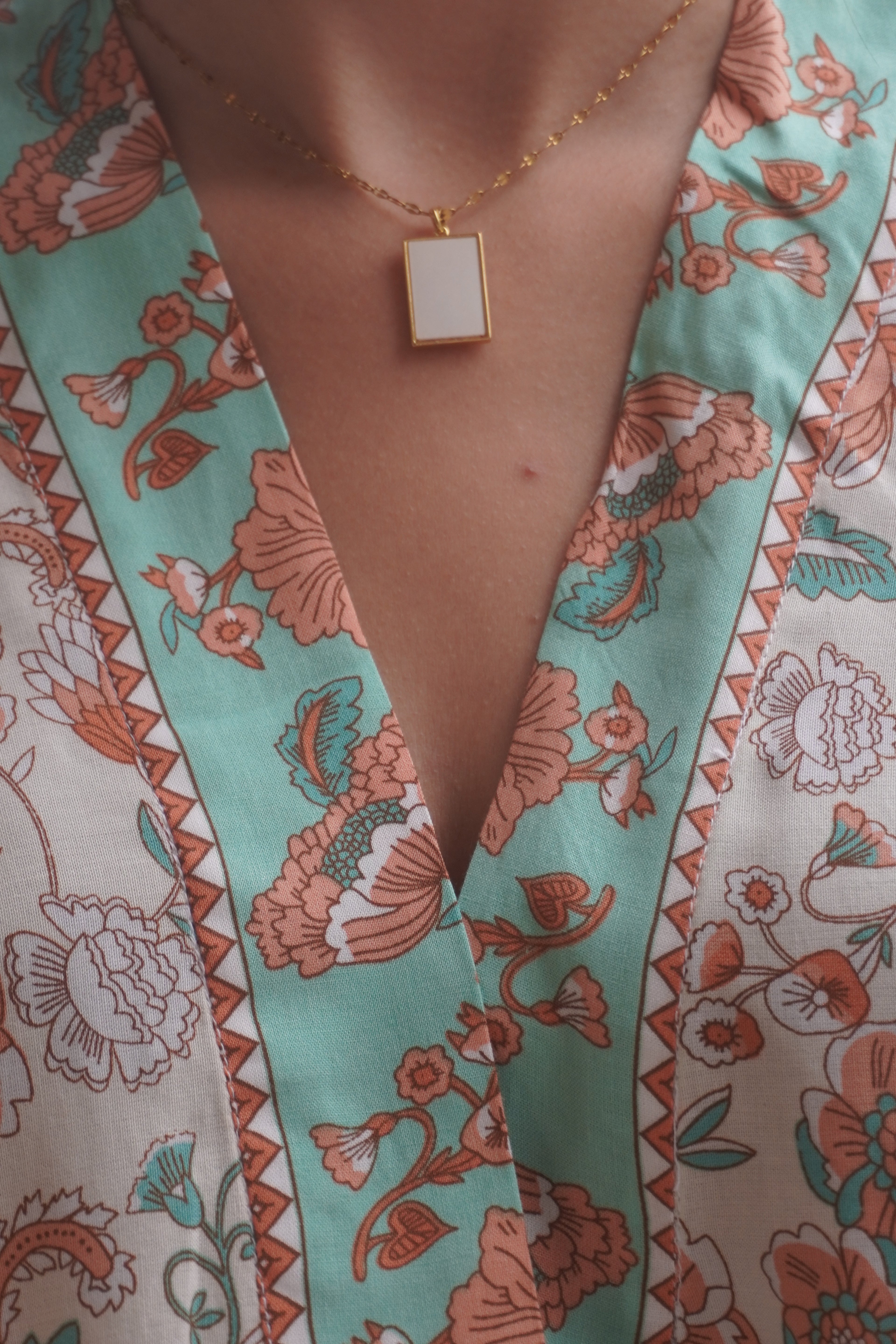 Batik Koleksiyon Vintage Çiçekli Kimono Bluz